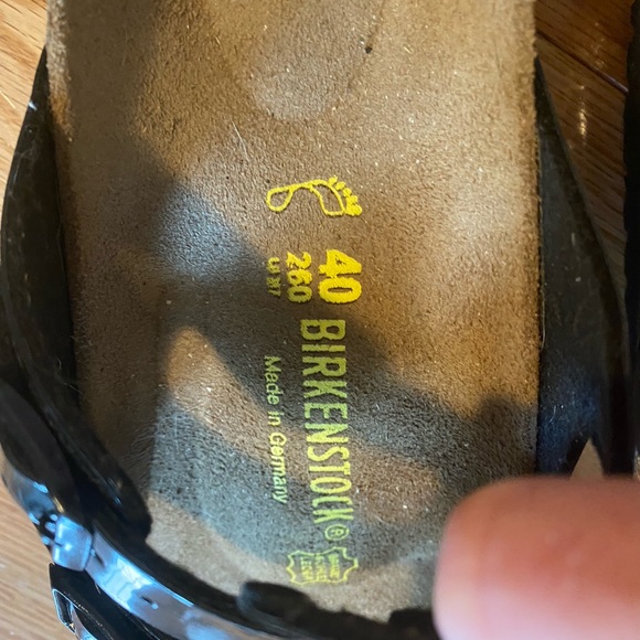 Birkenstock sandals black patent leather - Picture 2 of 3